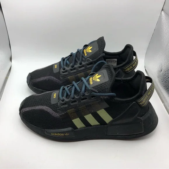 adidas | Shoes | Adidas Nmd R Black Mens Sneakers Size 4 Womens 55 |  Poshmark